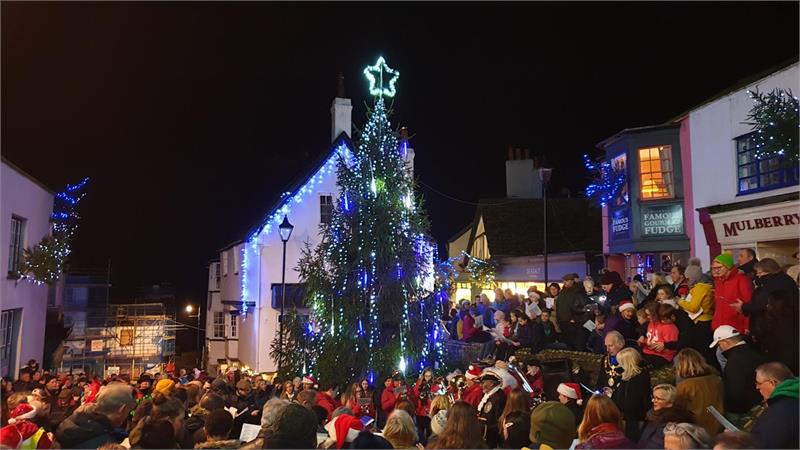 Carols Round the Tree - Lyme Regis