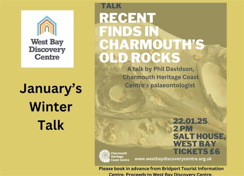 January Talk - Recent Finds in Charmouth Rocks